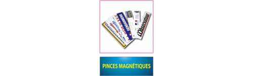 PINCES MAGNETIQUE D'AFFICHAGE "POSTERCLIP"